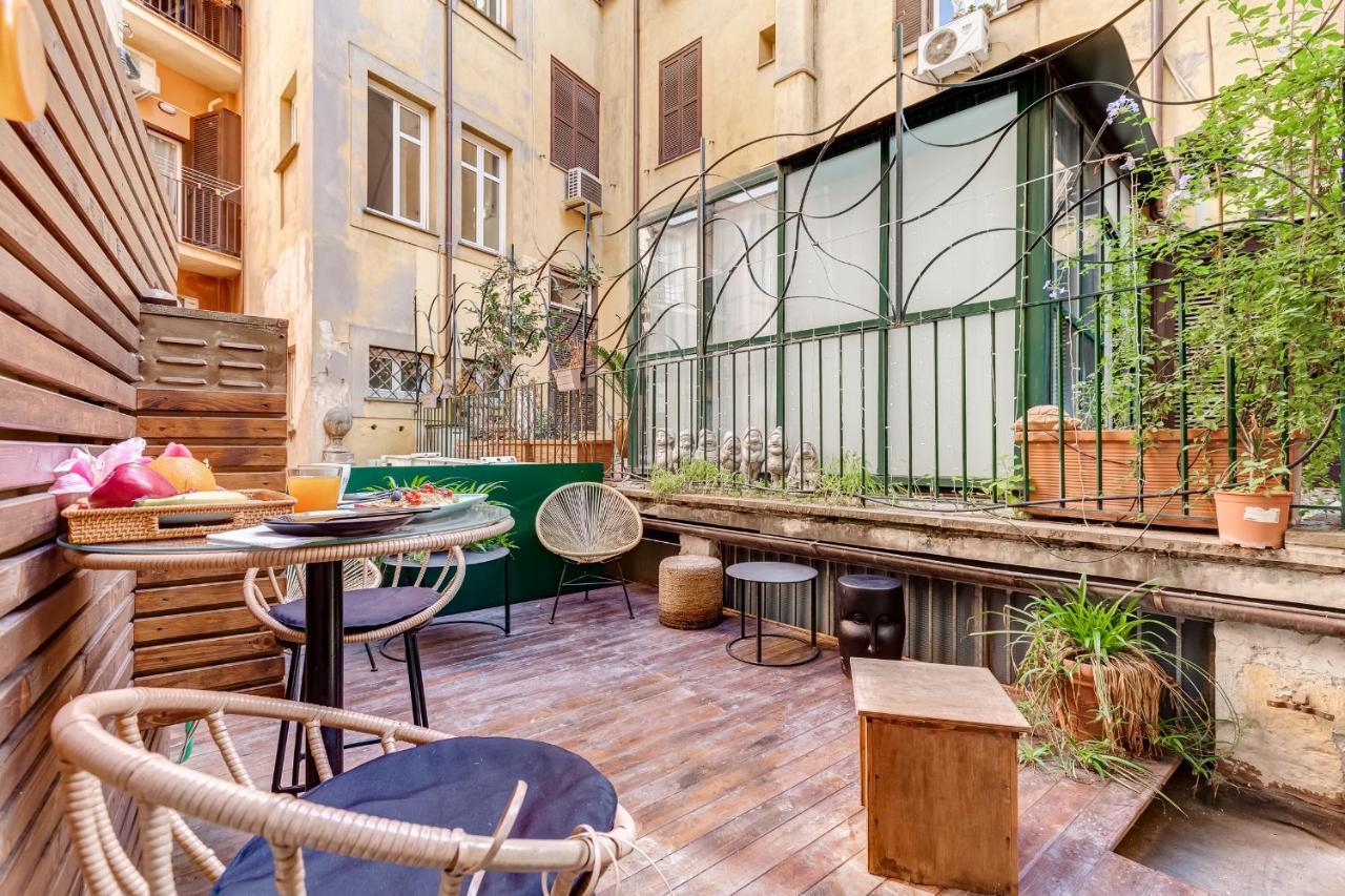 Vivilo Collection - Spanish Steps Macelli Apt With Private Terrace โรม ภายนอก รูปภาพ